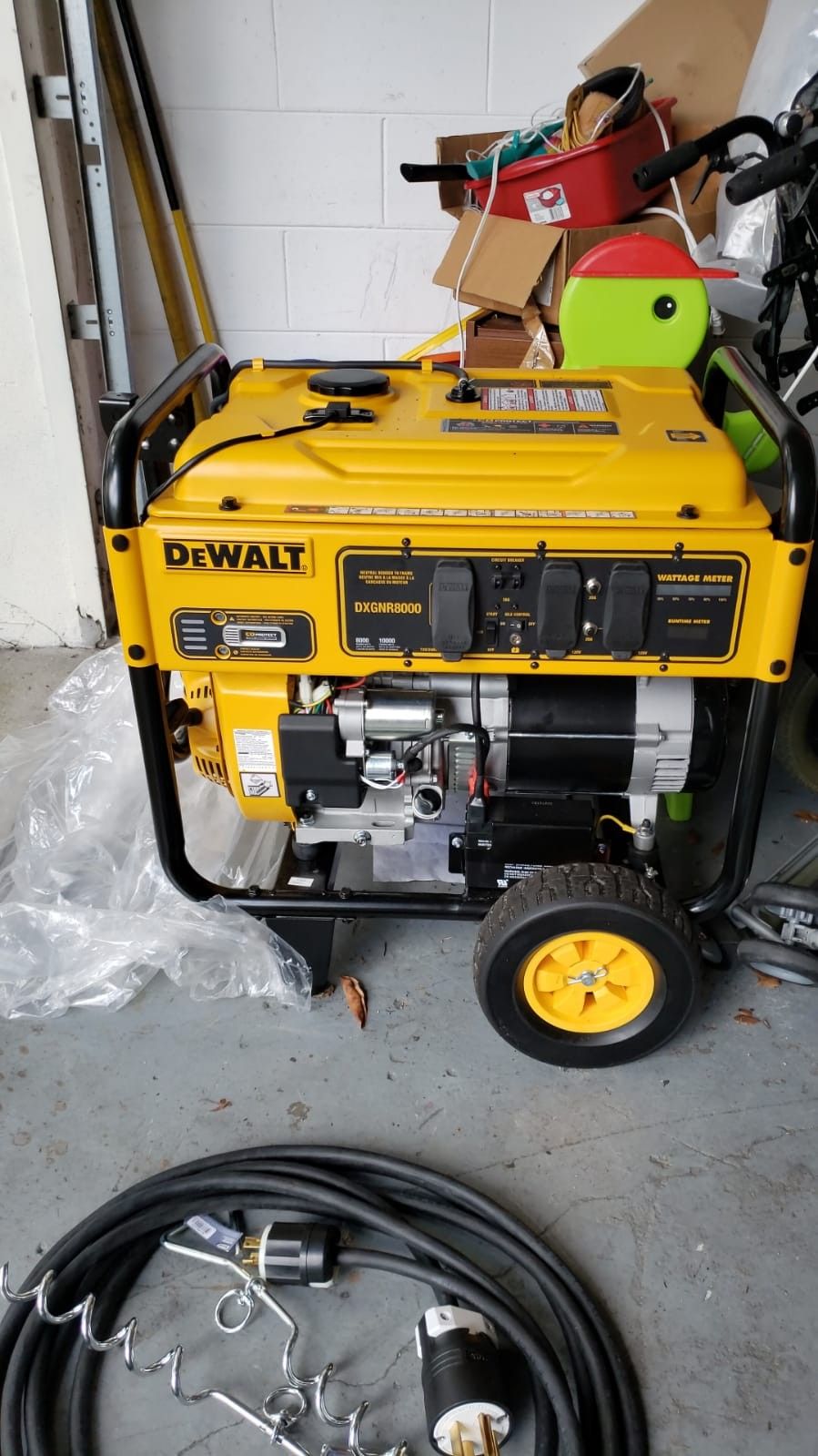 Dewalt DXGNR8000 brand new commercial generator