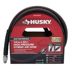 New Husky 1/4 in. x 50 ft. High-Pressure Air Hose