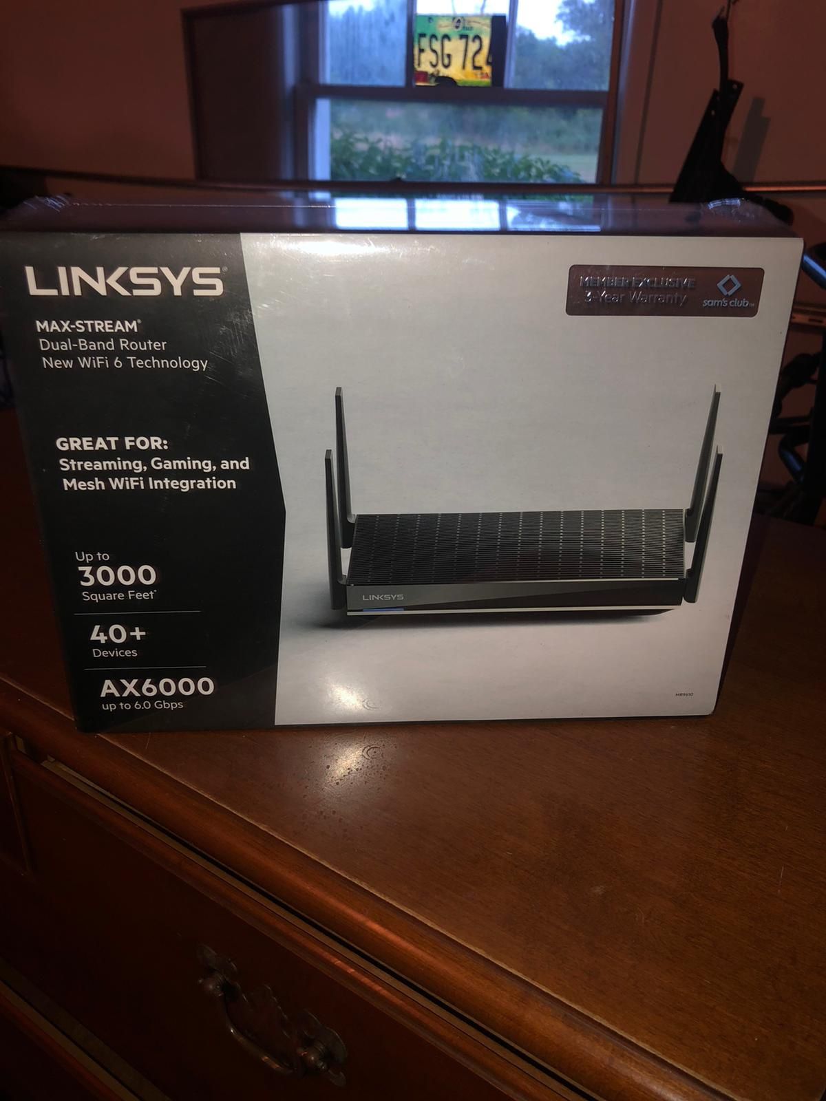 #90 Linksys - Max-Stream AX6000 Mesh Wi-Fi 6 Router
