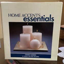 Home Accent Essentials CANDLE GARDEN - BRAND NEW, Unopened BOX