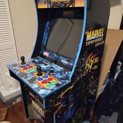1up Arcade Standup Marvel Super Heroes 3 Games 