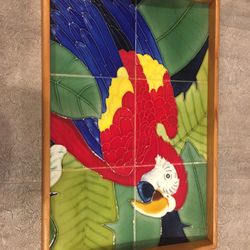 Vintage Tray Ceramic 