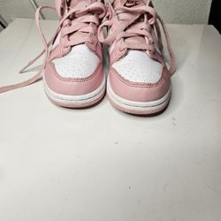 Pink Nike Dunks Size 1y