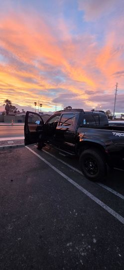 Toyota Tacoma TRD Black Pickup Truck