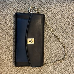 Used Authentic Dior Wallet On Chain With Charm