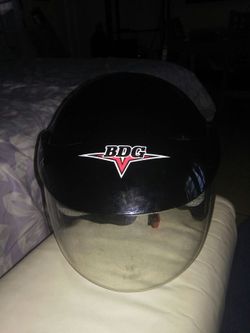 BDG DOT motorcycle helmet
