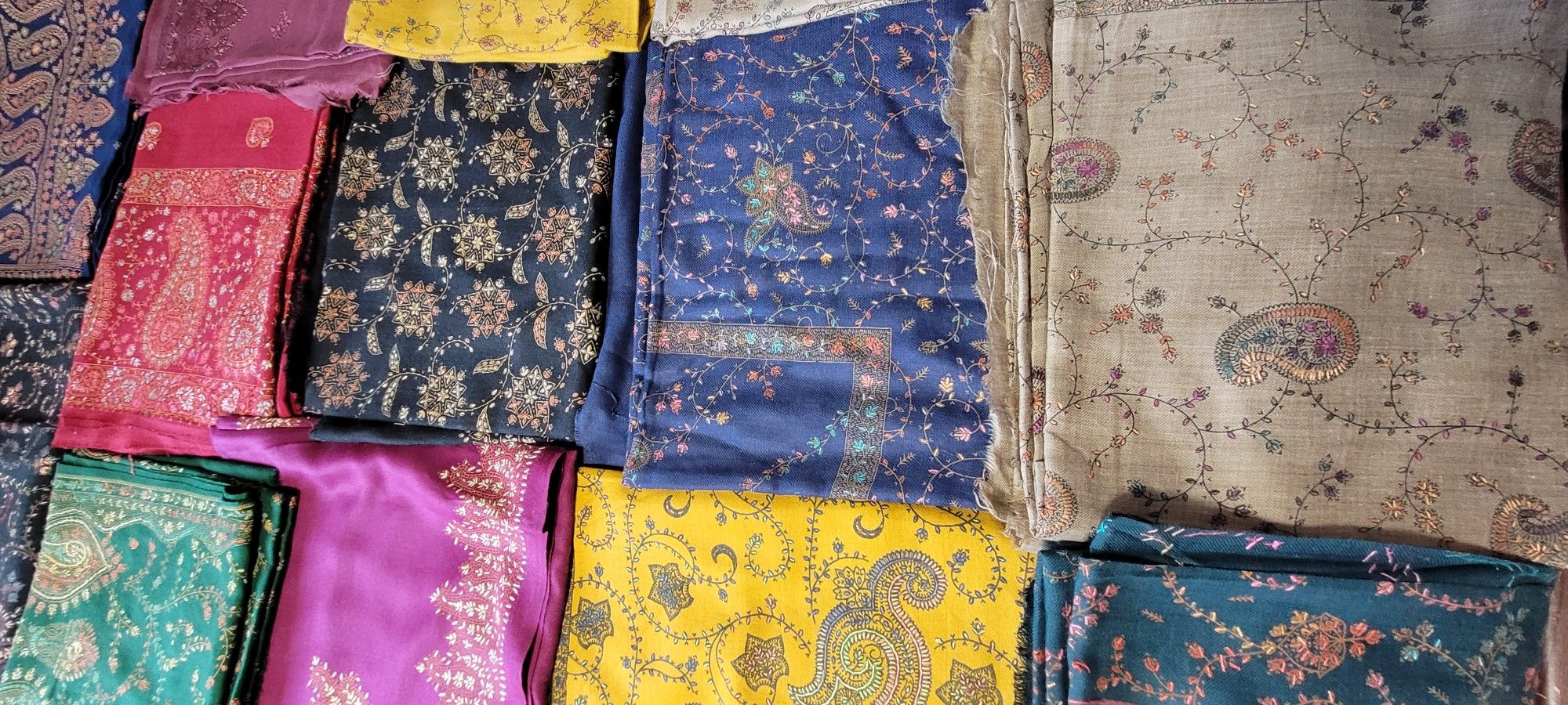 Imbroidred Shawl