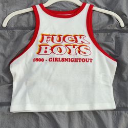 Cropped Muscle Shirt