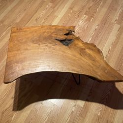 Live Edge Mesquite Coffee Table