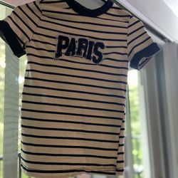 Paris Girl Size Small Shirt