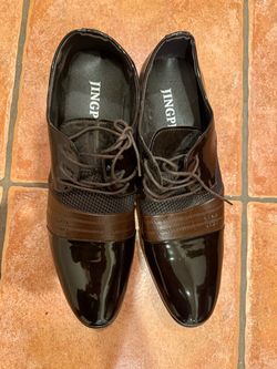 Jingp Men's Dress Oxford Shoes