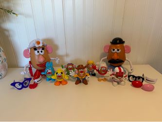 Disney Toy Story Mr and Mrs potato heads and tots