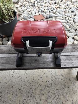 Cuisinart Portable Propane Gas BBQ Grill CGG-180T–Camping / Tailgating