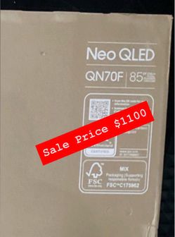 Samsung - 85” Class Qn70f Series NEO QLED 4K Smart Tizen TV