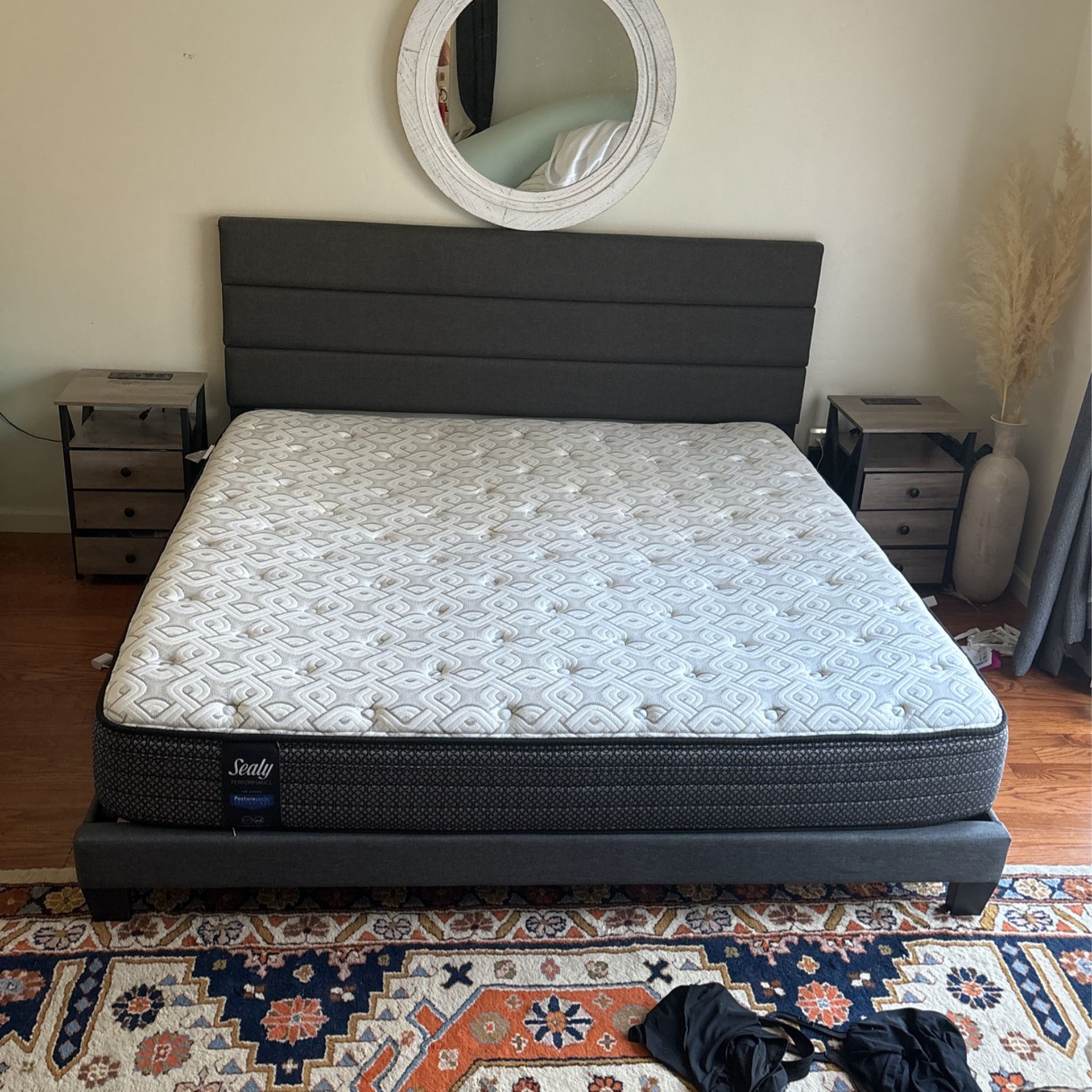 Cal King Bed And Bedframe