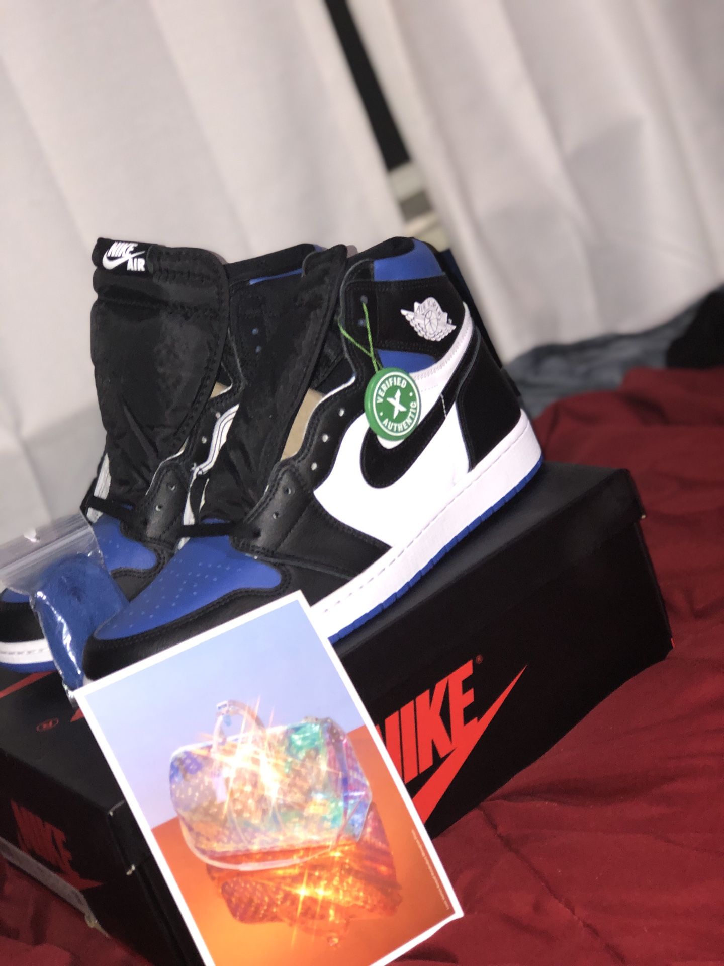 JORDAN 1 ROYAL TOES