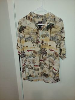 Harley Davidson butt up shirt size large