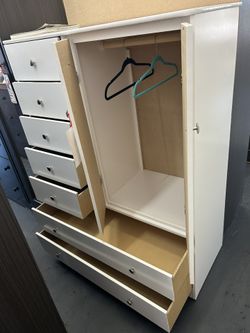 Wardrobe Closet Available In Different Colors 