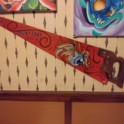 Painted Saw
