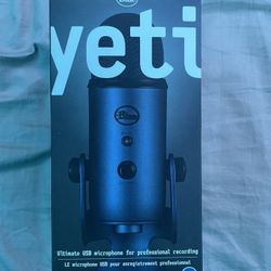 Blue Yeti Microphone Open Box