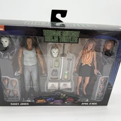 Teenage Mutant Ninja Turtles Movie April o’Neil & Casey Jones Action Figures