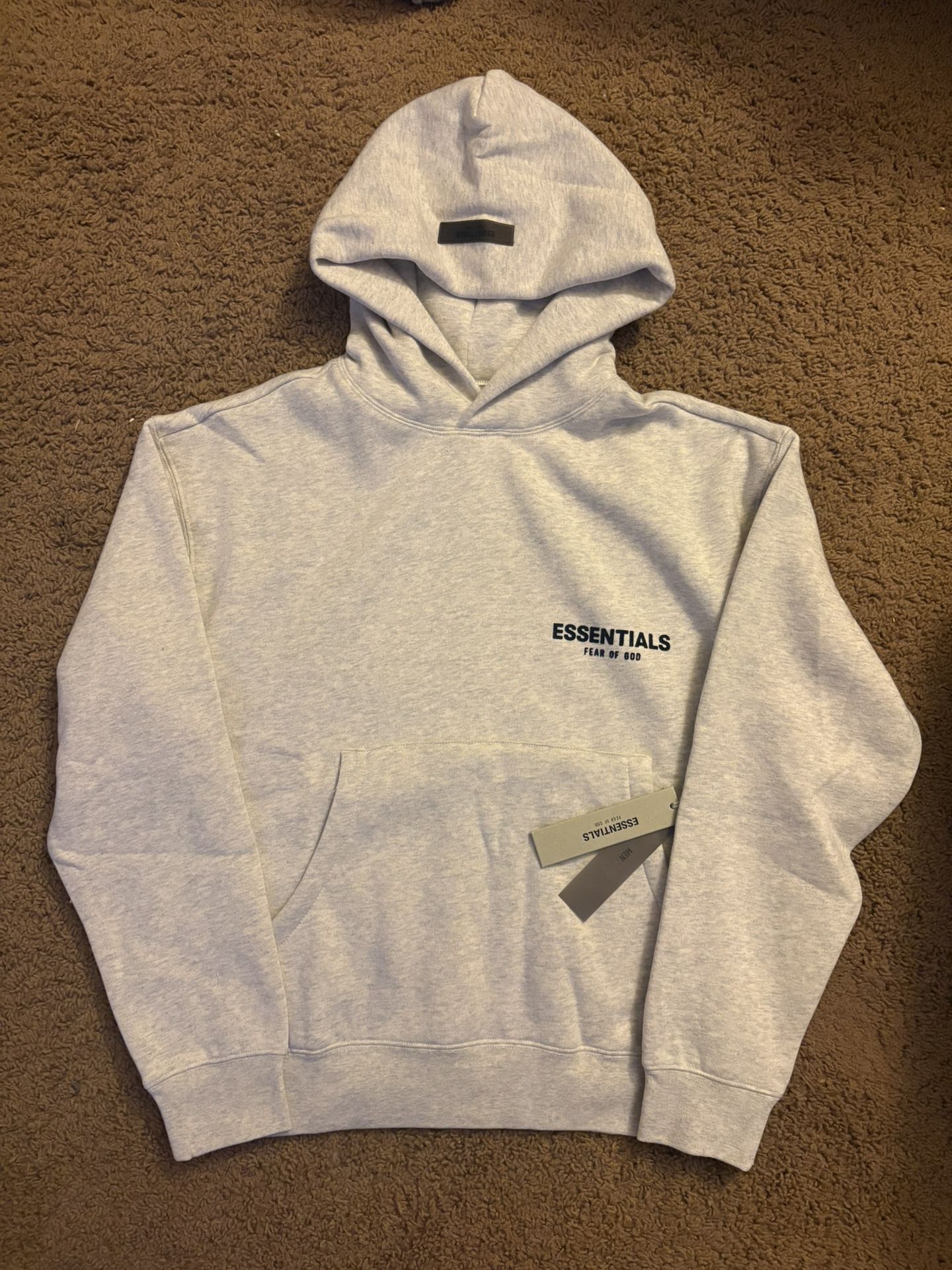 Fear of God Essentials Hoodie Light Oatmeal ‼️multiple sizes ‼️