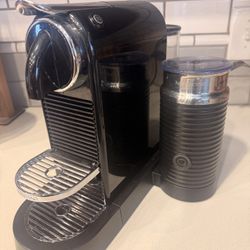 Nespresso Espresso Machine + Aeroccino Frother