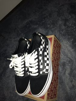 Vans old skool checkered
