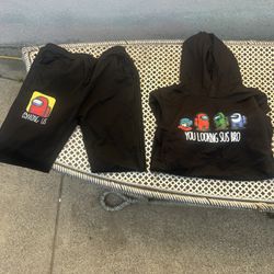 Among Us Hoodie Pajamas