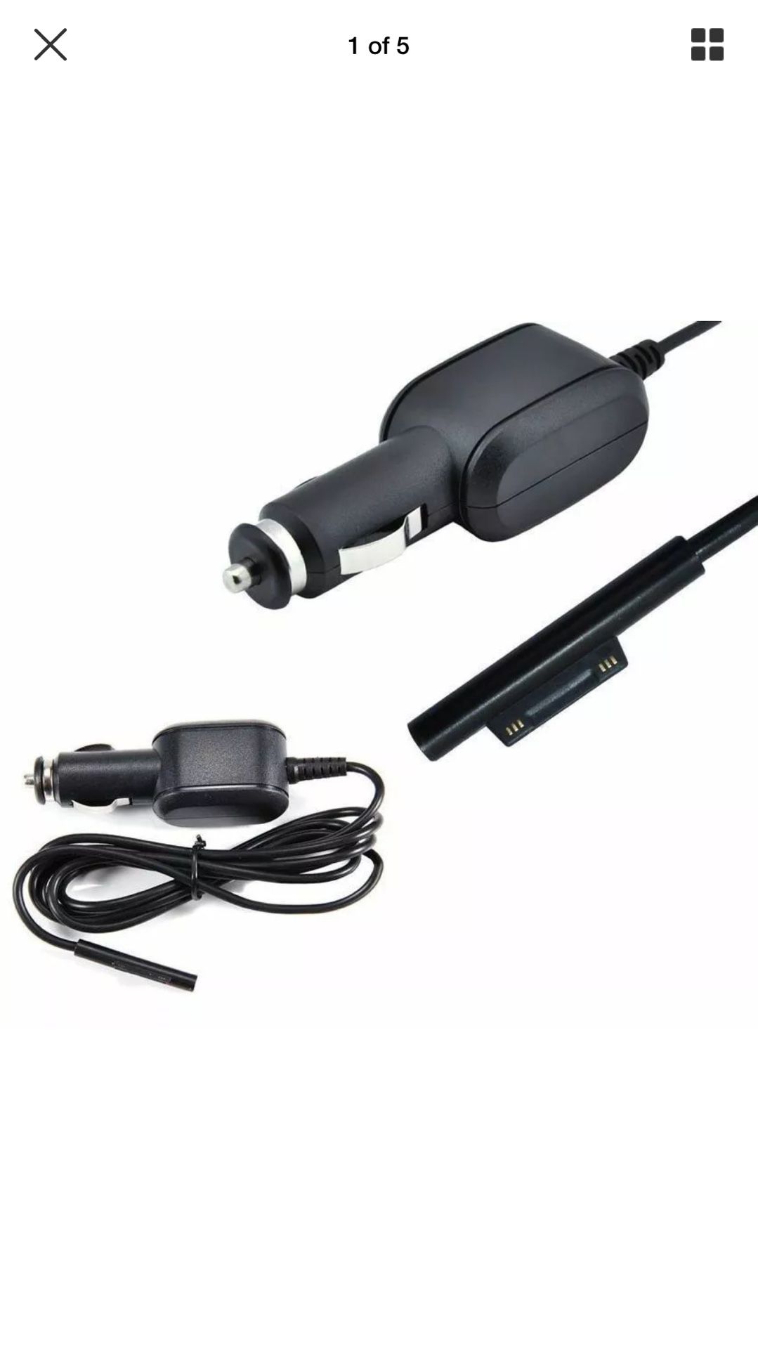 Microsoft Surface 3 Pro Car Charger