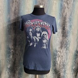 Aerosmith Concert (Sheer Womens Top) Graphic Tshirt Music