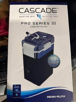Cascade Pro Series 3 Canister Filter