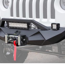 2018 - 2024 Jeep Wranglers and Gladiators Stubby front Bumper