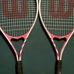 Wilson Tennis Rackets, EUC