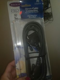 Direct cable connection PC to pc