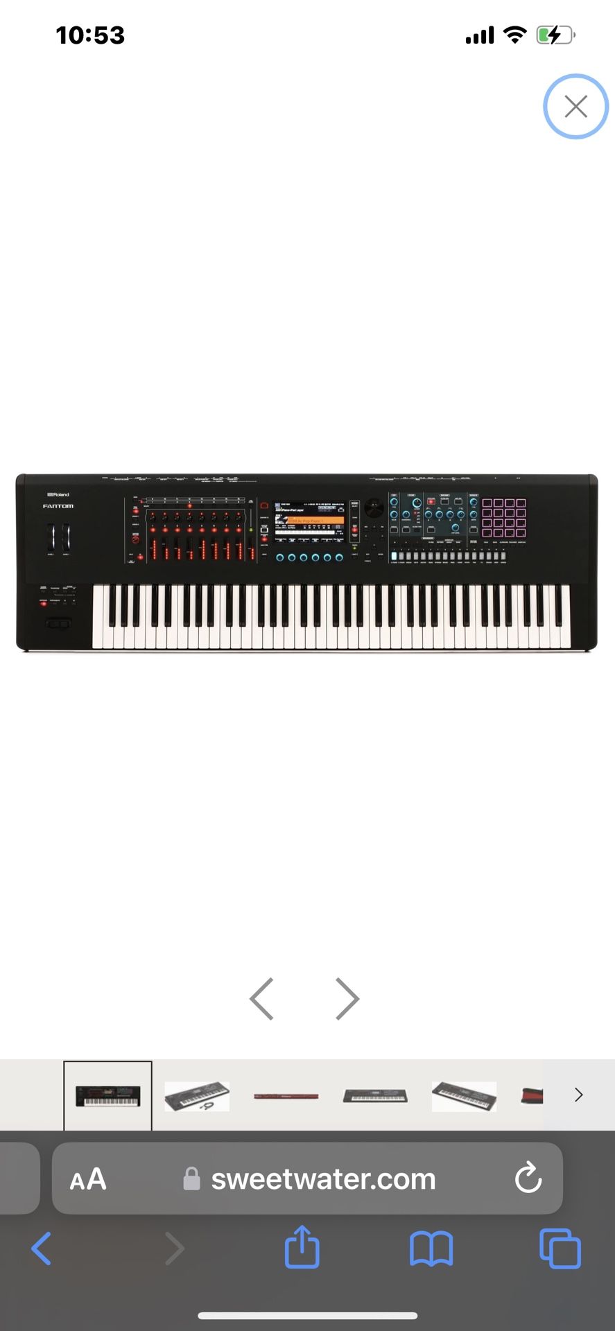 Roland Fantom 7 Flagship Workstation (make Offer)