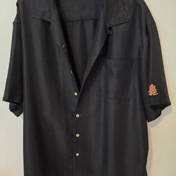 ASU Black Button Down Shirt XXL - Authentic Clothing
