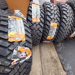 LT265/70R17 Set 4 New Mud Tires No Wheels 10ply 