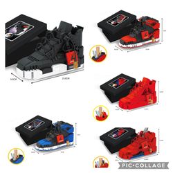 Brand new Jordan Retro High Sneakers Lego Building Blocks
