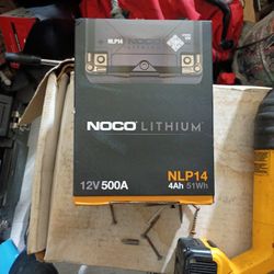 Noco Lithium Battery 
