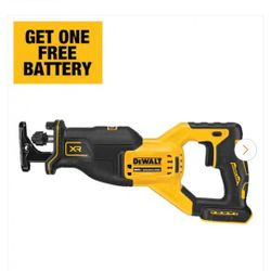 Rated

DEWALT

20V MAX XR Cordless Brushless Reciprocating Saw (Tool Only)

(

