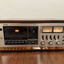 TEAC A-601R Stereo Cassette Deck Excellent NEW Belts 