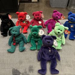 Collectible Beanie Babies In Good Condition!  $3-$5 Each.