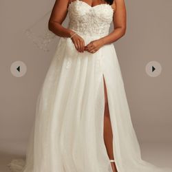 Galina Signature Floral Wedding Gown