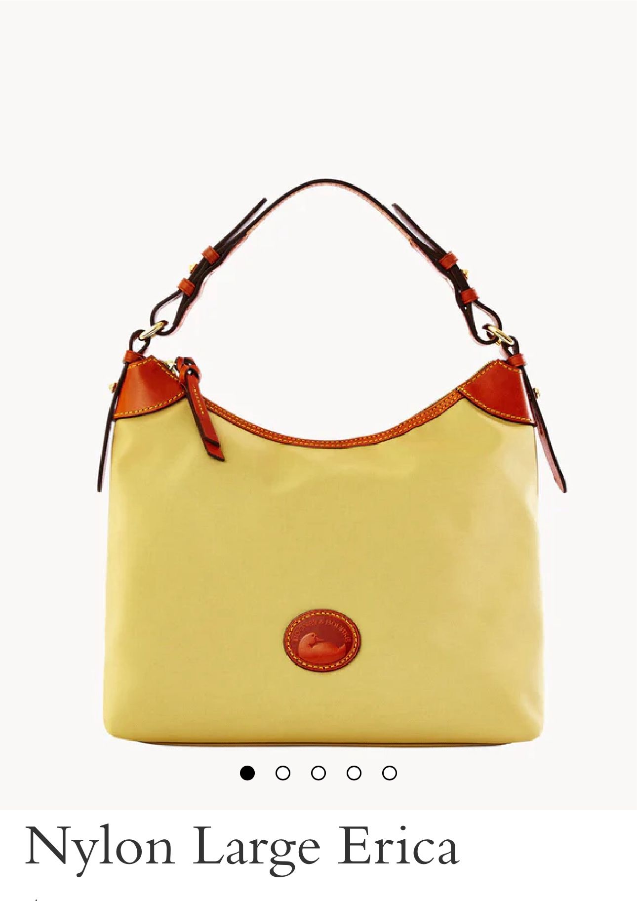 Dooney & Bourke Nylon Large Erika Bag, NWT