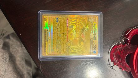 Hyper rare gold mega greninja ex