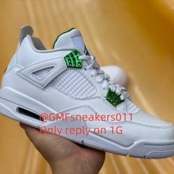 Air Jordan 4 Retro 'Green Metallic'