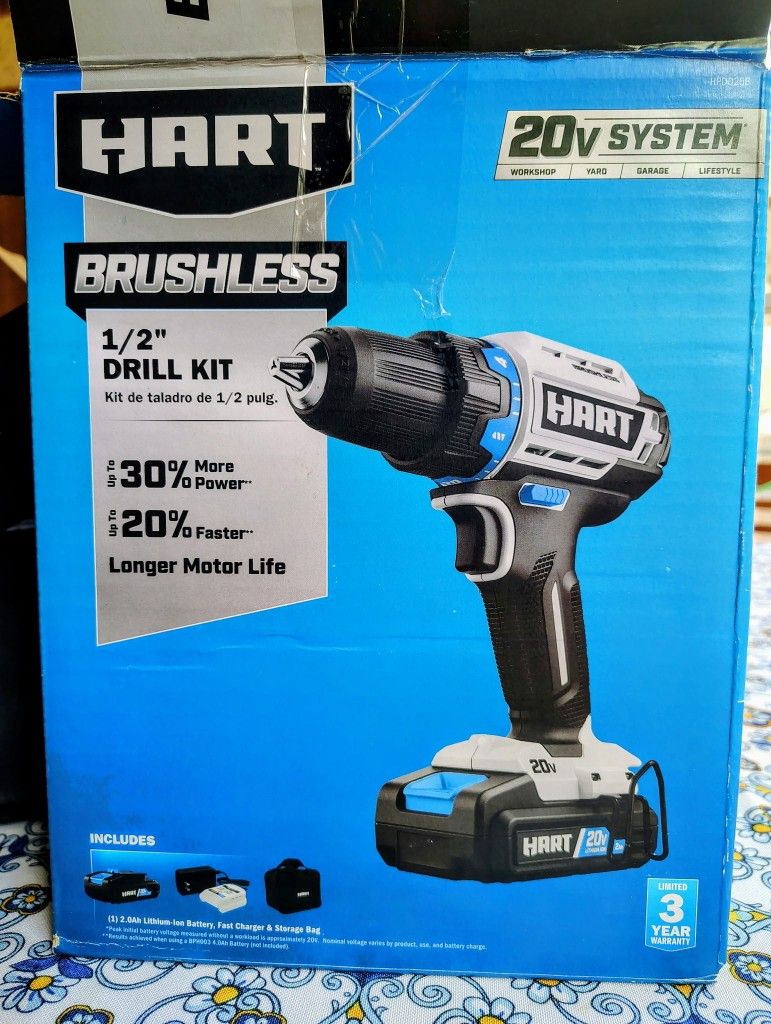 NEW Brushless Drill Kit - NO Battery