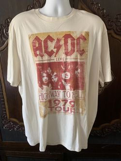 AC/DC Highway To Hell 1979 Tour Men's Shirt