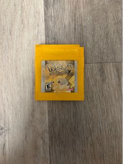 Pokèmon Yellow - Gameboy Game